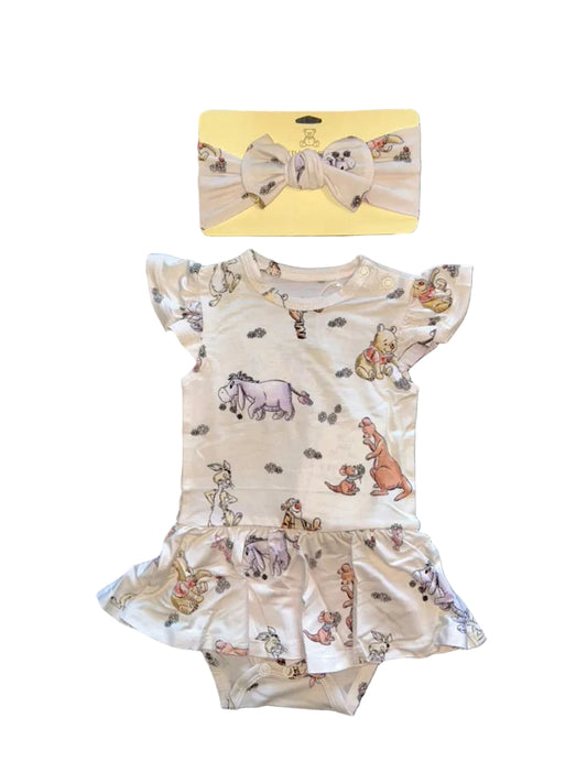 Daisy Day Friends Bodysuit Twirl Dress
