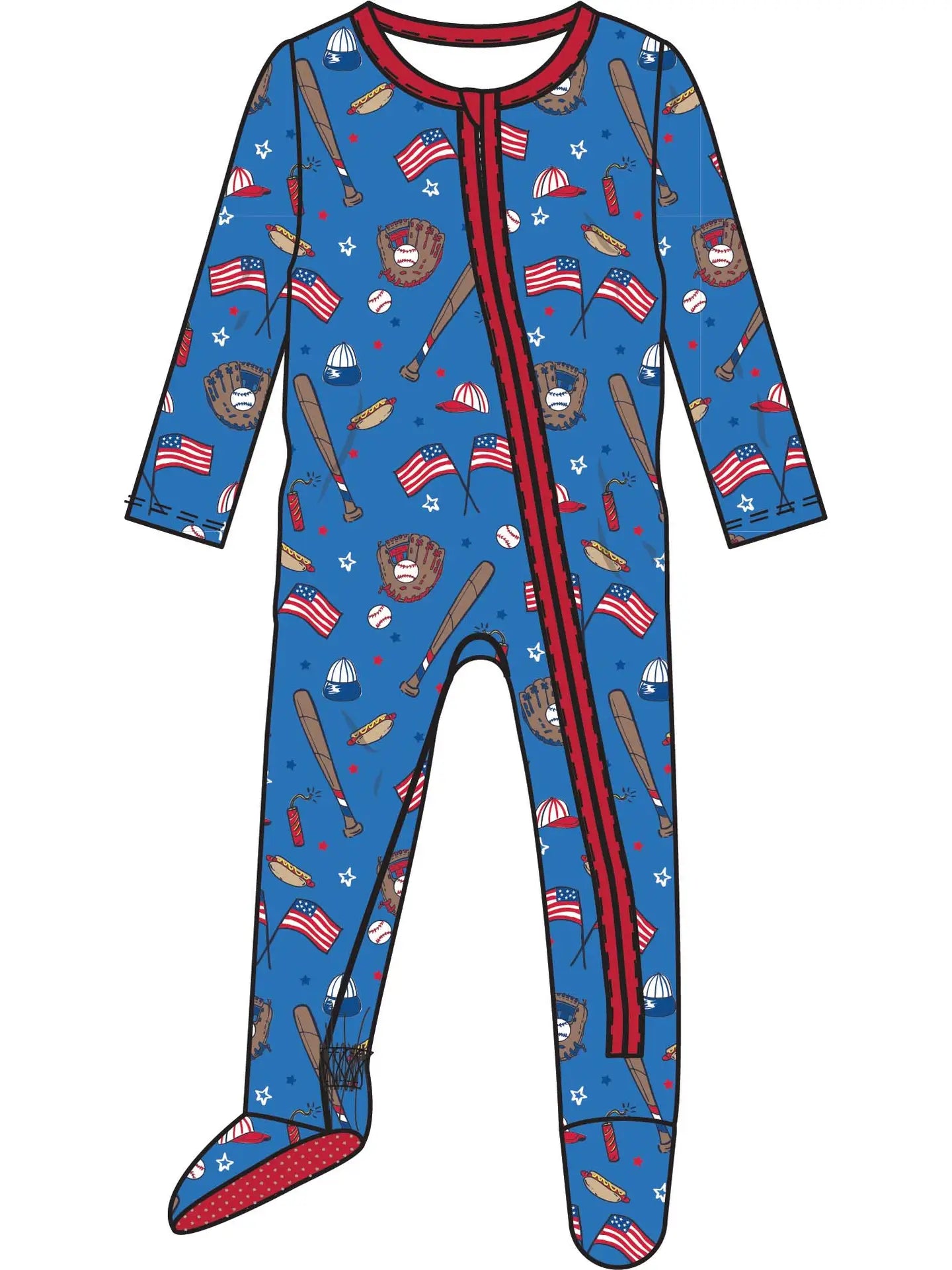 Blue Stars & Strikes Footie