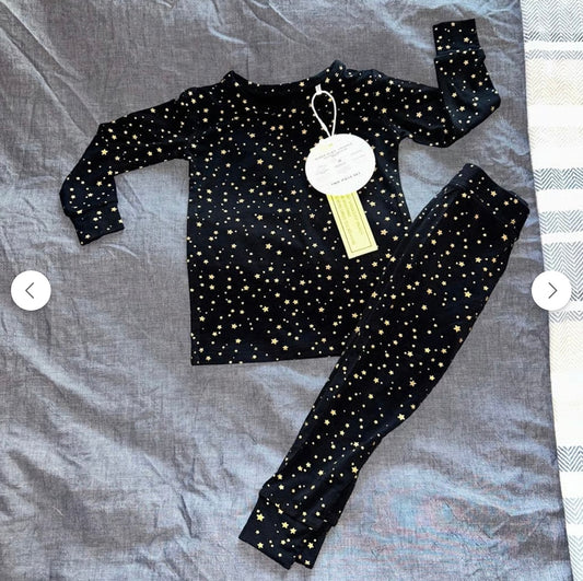 NYE Onyx Sparkle Long Sleeve Set