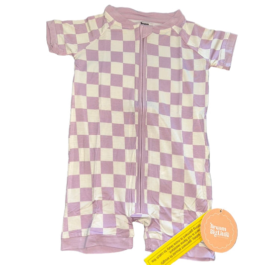 Periwinkle Checkers Shorty