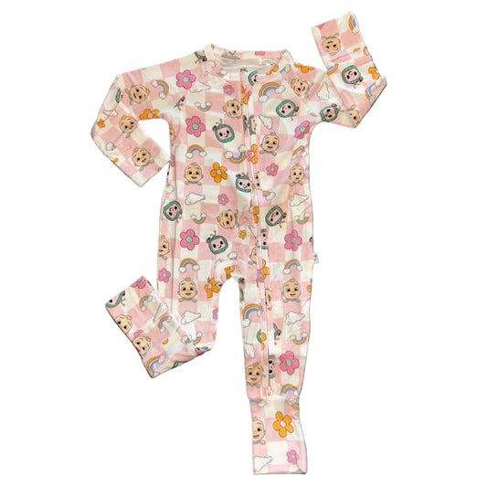 CoComelon JJ Rainbow Checkers Convertible Zippy