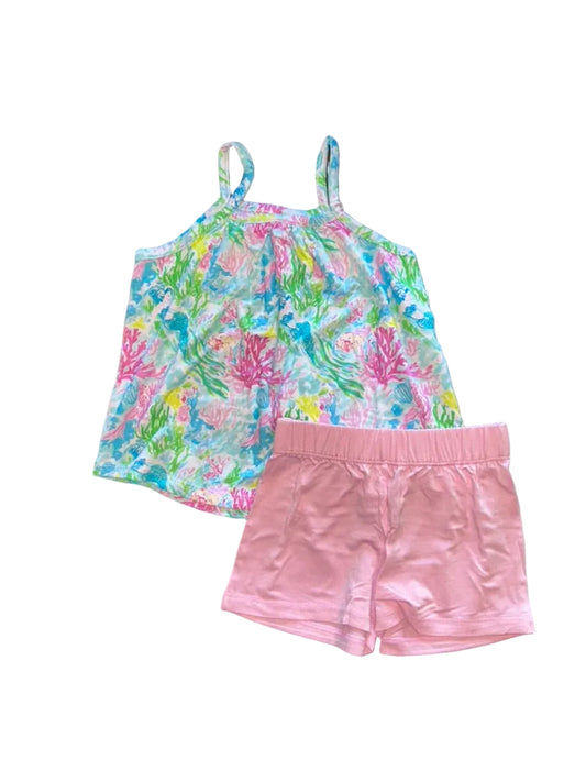 Tropical Tides Tank Top & Shorts Set