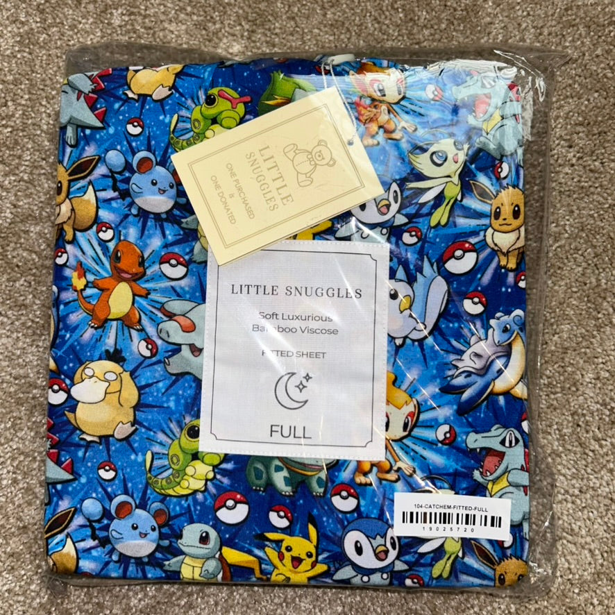 Catch Em All Fitted Sheet