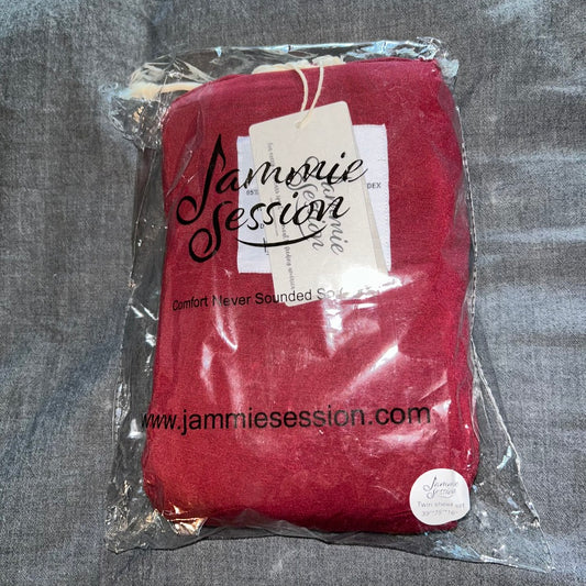 Burgundy Twin Sheet Set