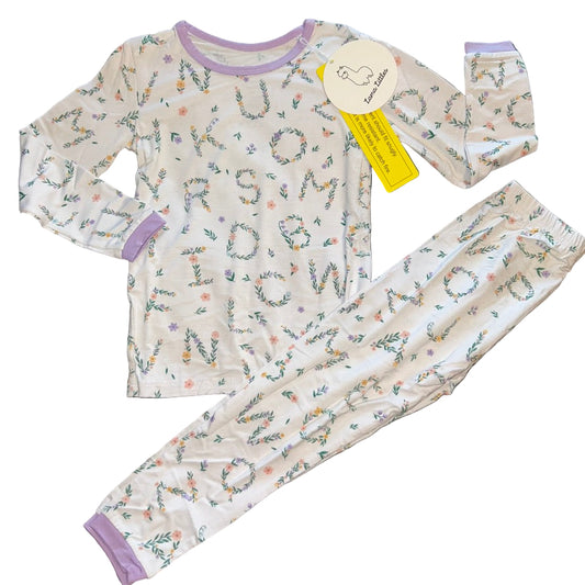 Blooming ABC's Long Sleeve Set