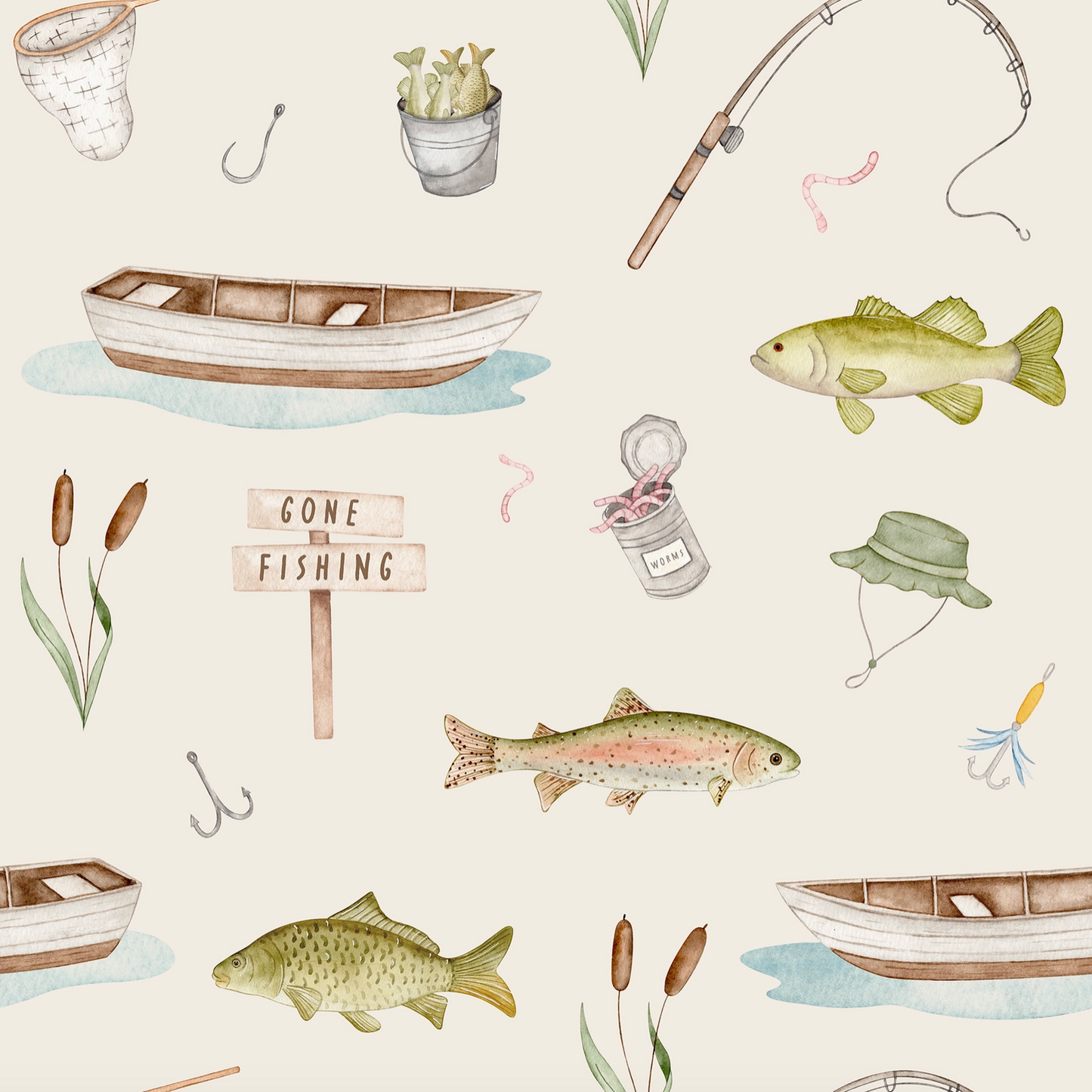 Gone Fishing Shorty