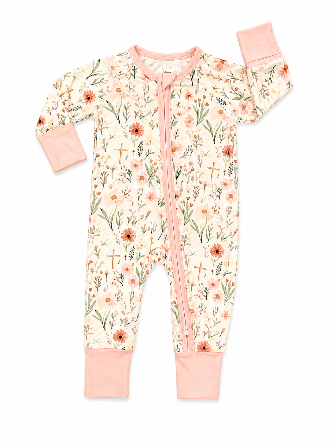 Floral Crosses Convertible Zippy