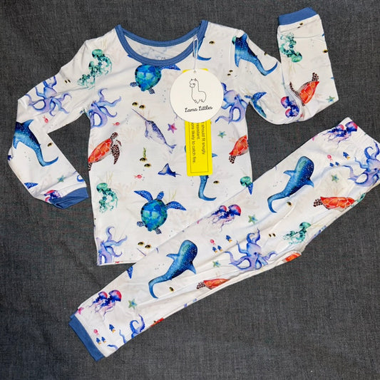 Marine Life Long Sleeve Set