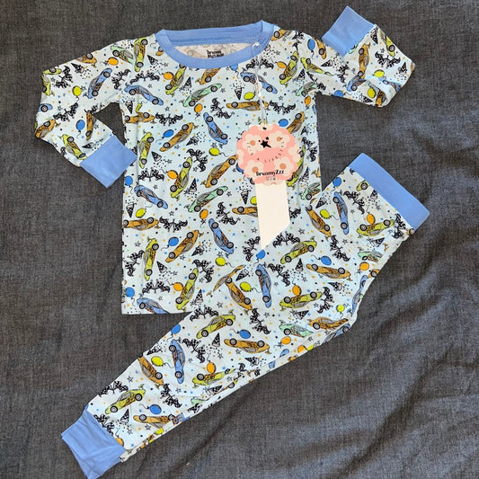 Racing to My Birthday Long Sleeve Set