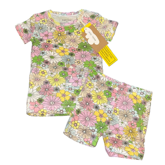 Mixed Retro Floral Shorts Set