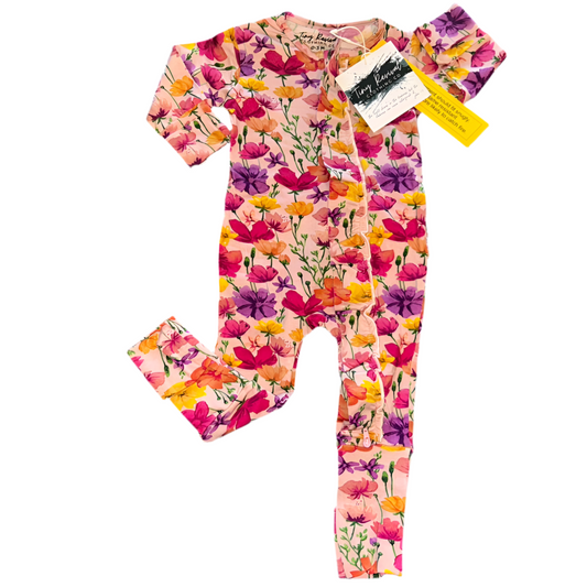 Wildflowers Ruffled Convertible Zippy
