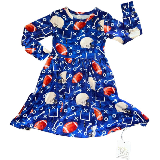 Troy Long Sleeve Twirl Dress