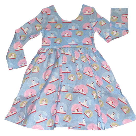 Snow Globe Gwendolyn Twirl Dress (Cotton)