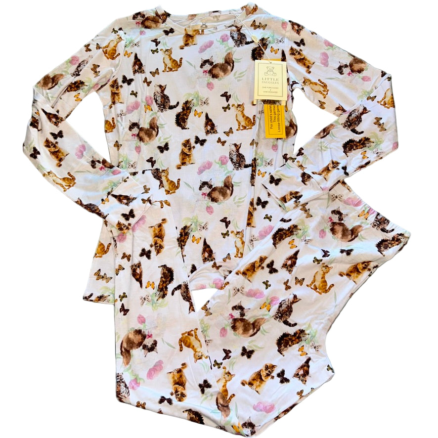 Playful Kittens Long Sleeve Set