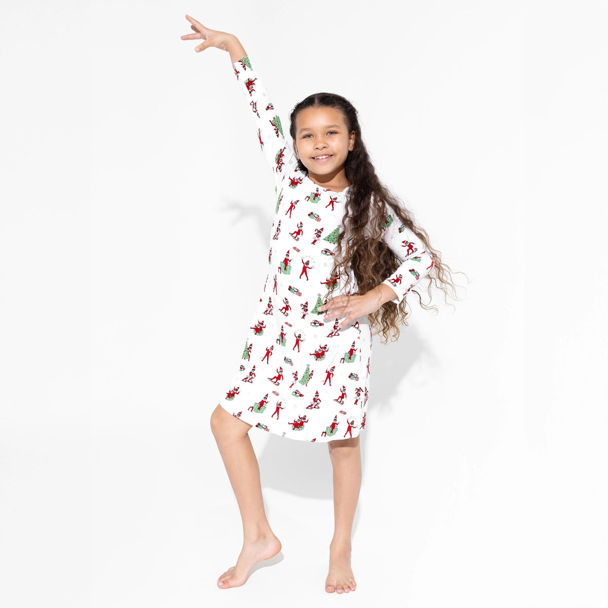 The Elf on the Shelf Long Sleeve Dress