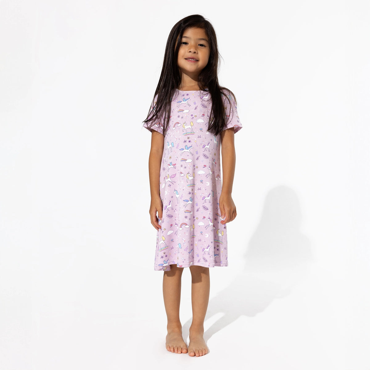 Enchanted Unicorn Short Sleeve Dress