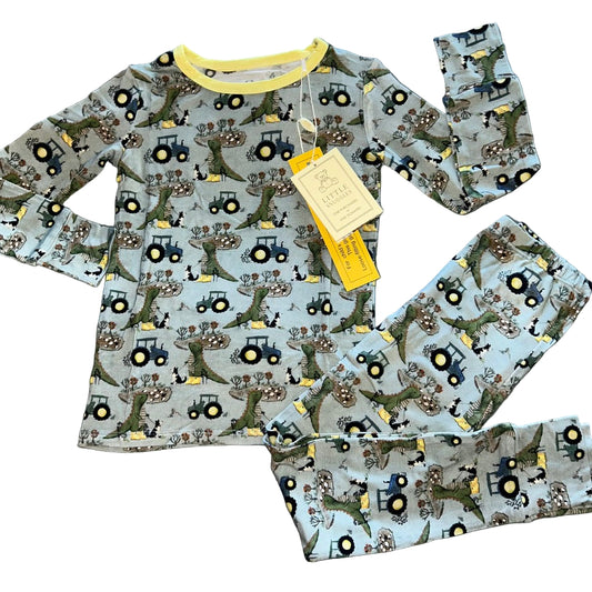 Dino Farm Long Sleeve Set