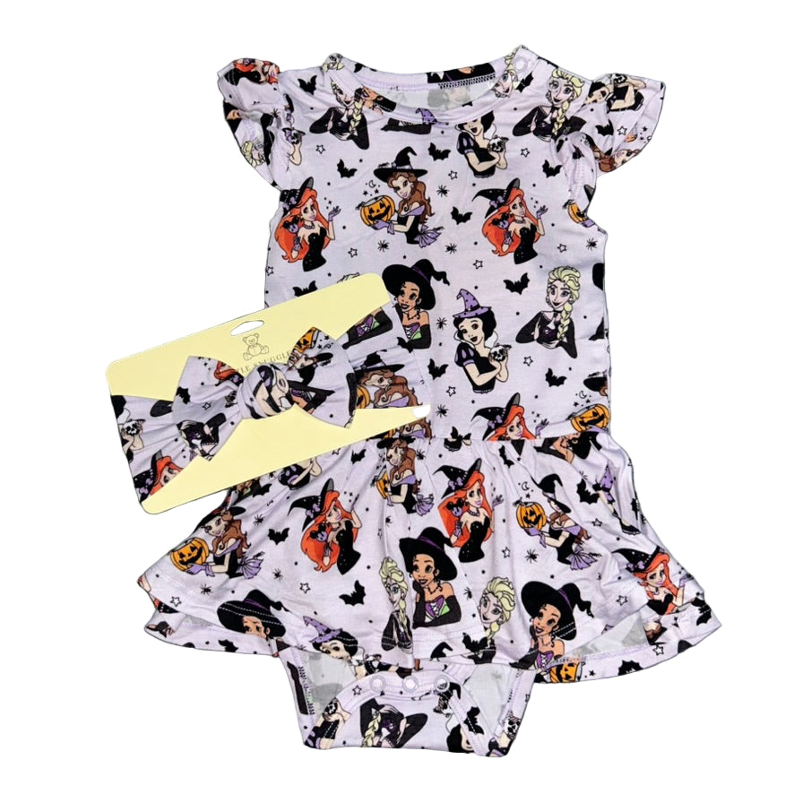 Wicked Princess Bodysuit Twirl Dress