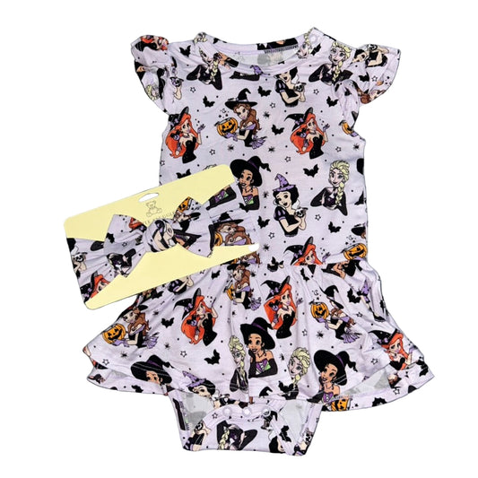 Wicked Princess Bodysuit Twirl Dress