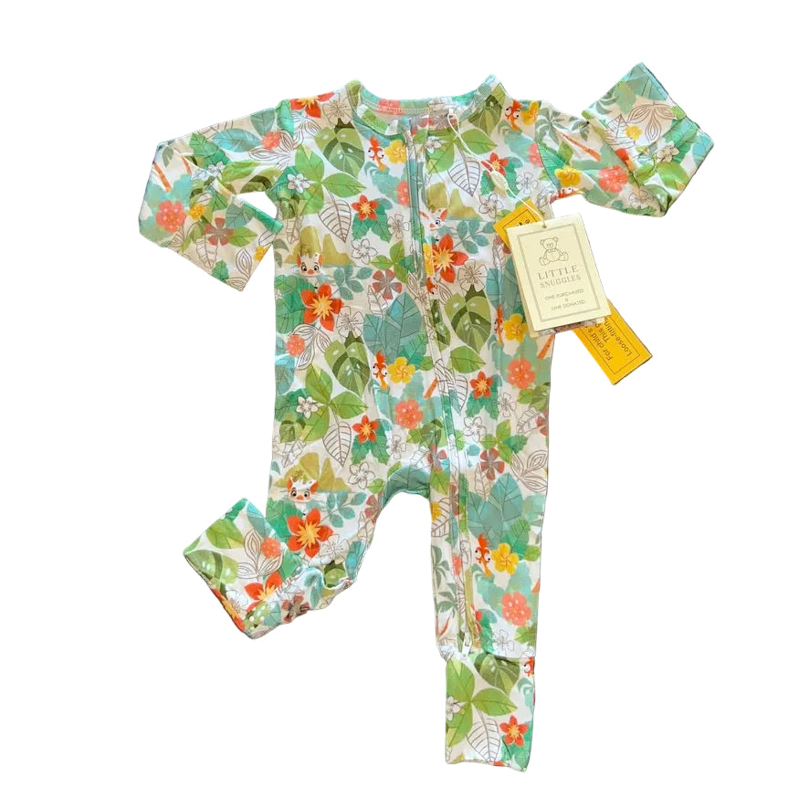 Hei Hei & Pua Ruffled Convertible Zippy
