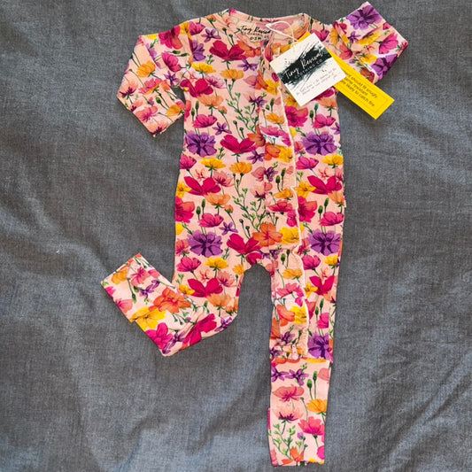 Wildflowers Ruffled Convertible Zippy