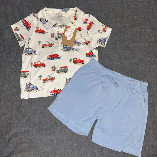Off-Road Adventure Polo and Shorts Set