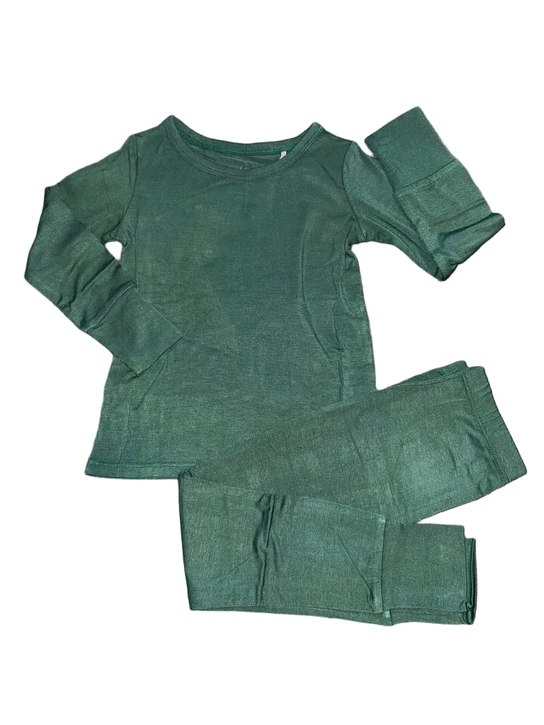 Forest Green Long Sleeve Set