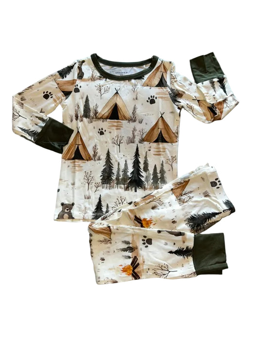 Bear Creek Camp Long Sleeve Set