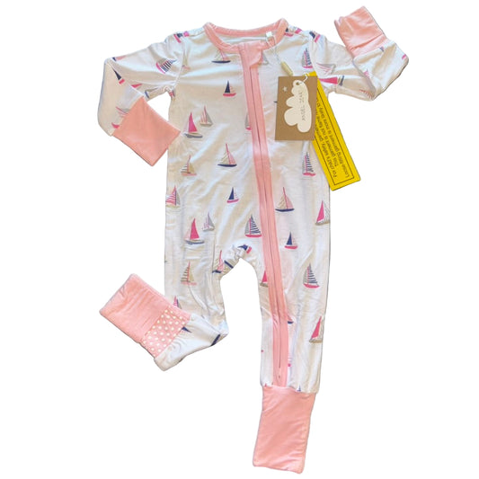 Sailboats - Pink Convertible Zippy