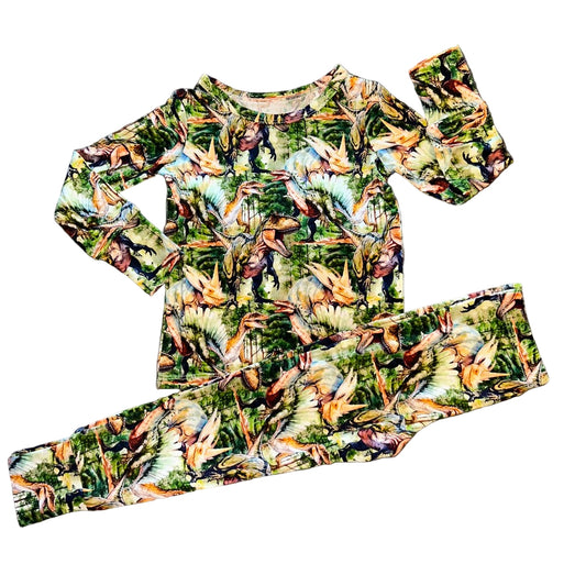 Dinosaur World Long Sleeve Set