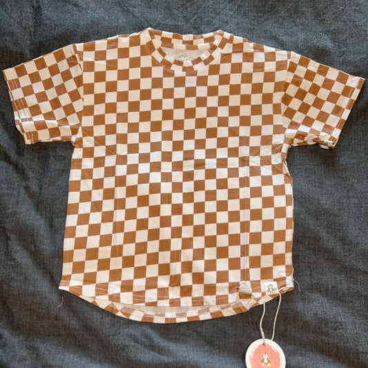 Rust Checks Short Sleeve T-Shirt