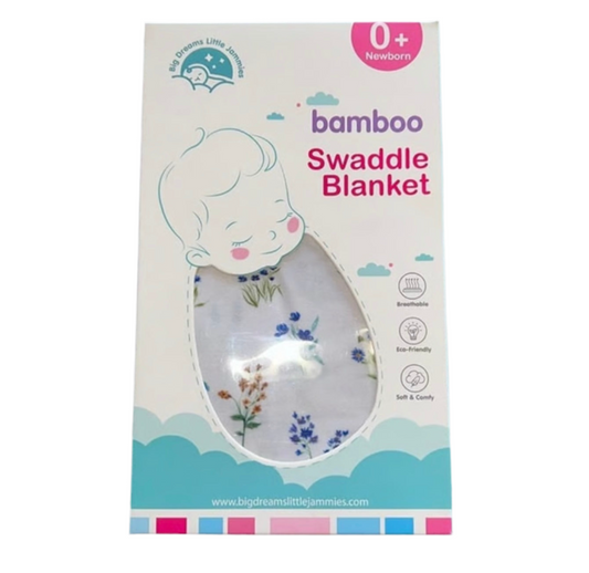 Where the Wildflowers Are Swaddle Blanket