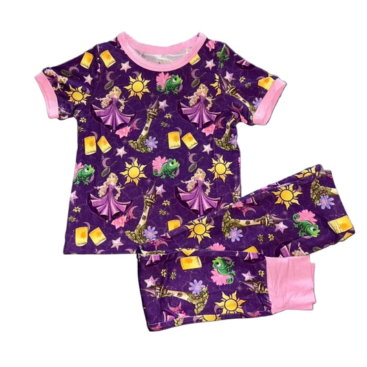 Tangled Tower Short Sleeve Set