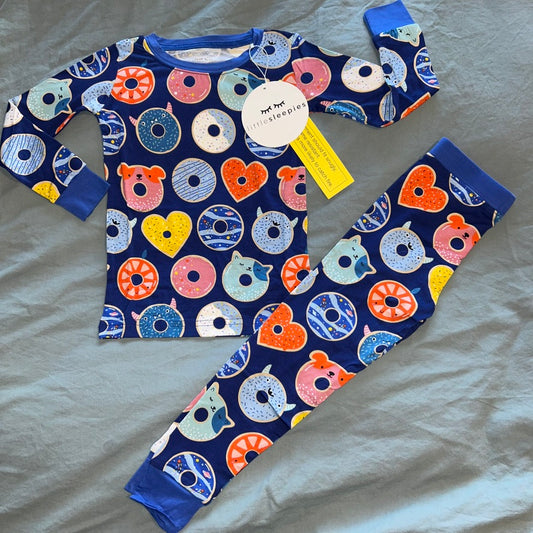Blue Donut Dreams Long Sleeve Set