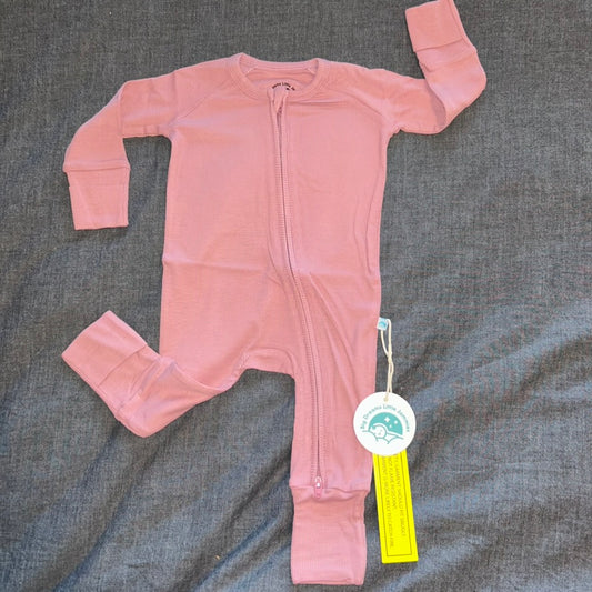 Cotton Candy (Pink) Ribbed Convertible Zippy
