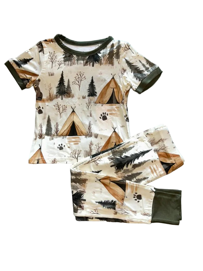 Bear Creek Camp Short Sleeve Set