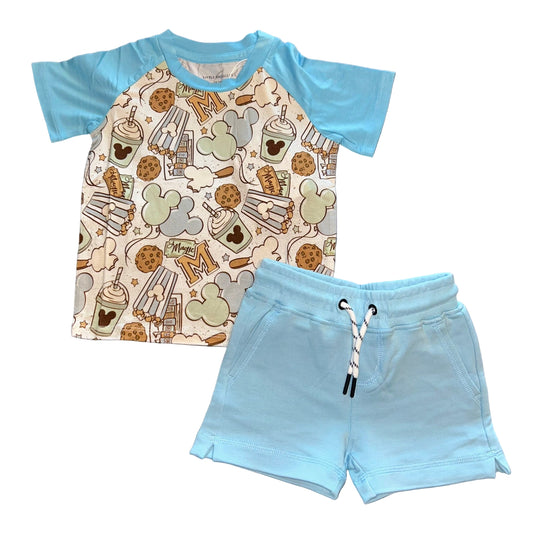 Boys Night Daywear Shorts Set