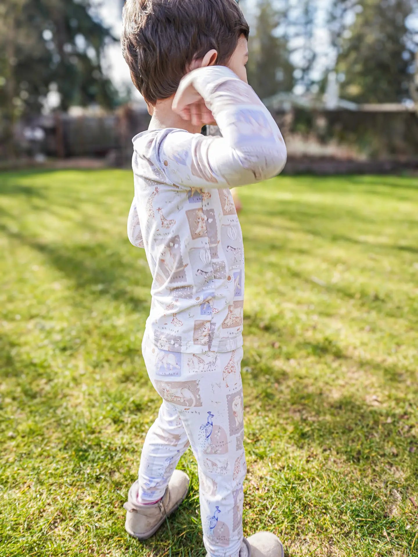 Safari Snuggles Long Sleeve Set