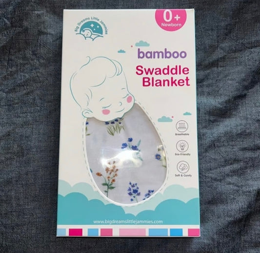 Where the Wildflowers Are Swaddle Blanket