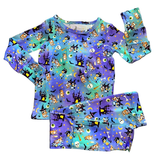 Witchin Blue Long Sleeve Set