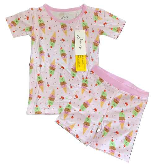 Ice Cream Shorts Set