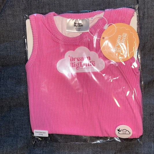 Bubblegum Ribbed Sleep Sack