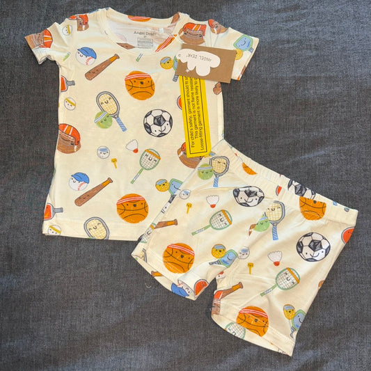 Sports Ball Friends Shorts Set