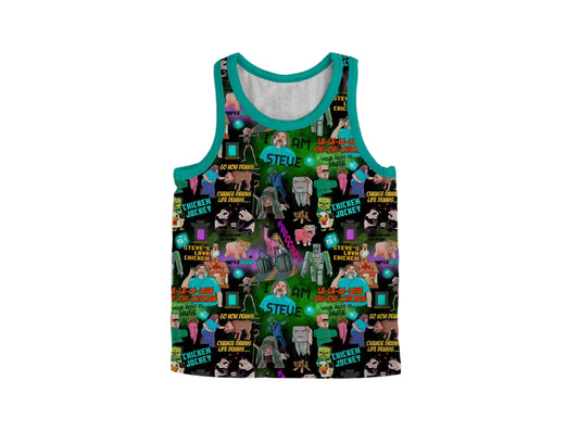 Chicken Jockey Sleeveless Tank