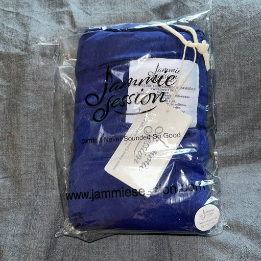 Royal Blue Twin Sheet Set