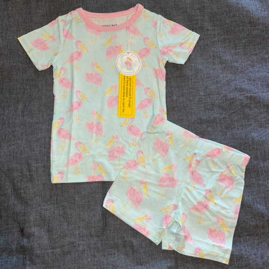 Pink Pelican Shorts Set