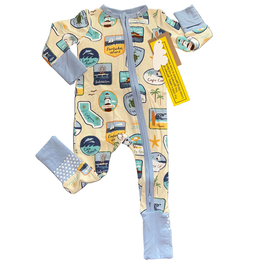 Beach Patches Convertible Zippy