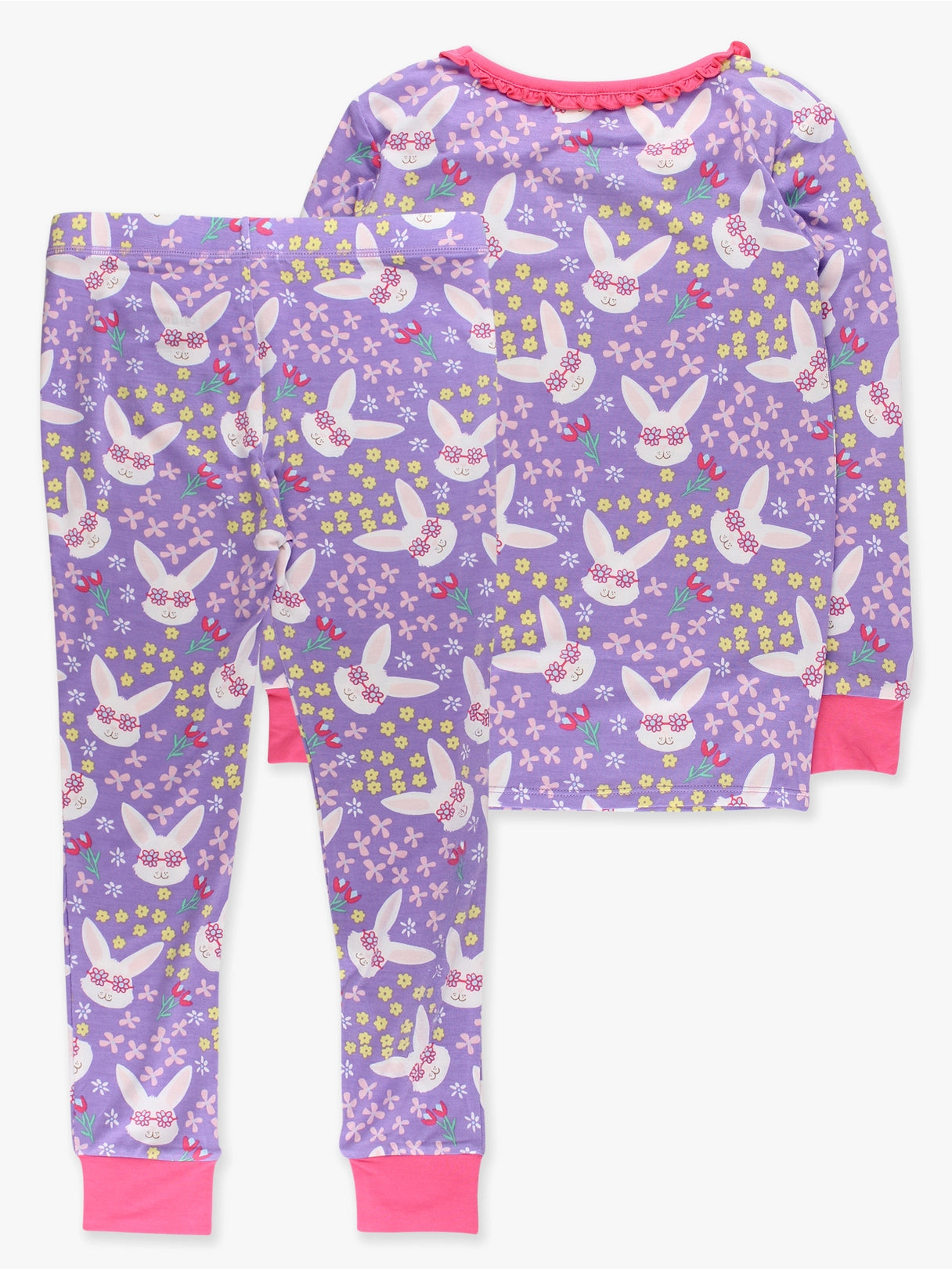Purple Sunny Bunnies Long Sleeve Set