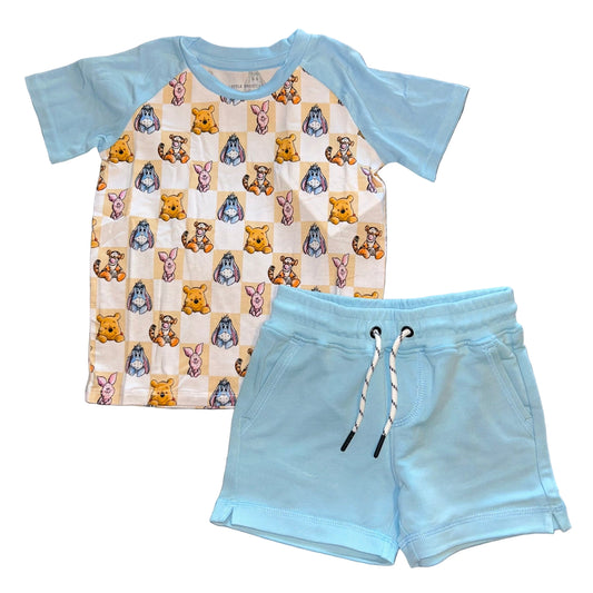 Pooh Blocks Daywear Shorts Set