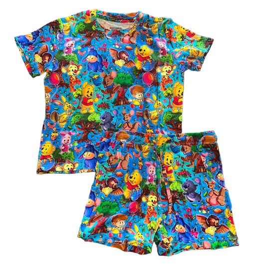 Bear Tunes Shorts Set